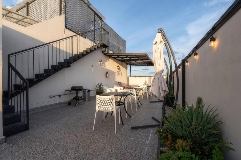 305 Dwntn With Ac And Balconies Fits 6 Rooftop Città del Messico